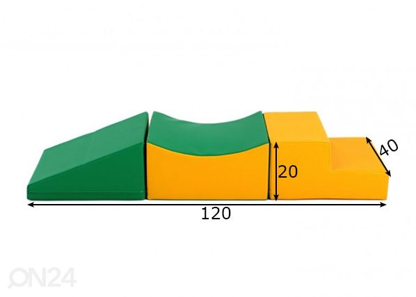 Pehmeät moduulit Set 32 mitat