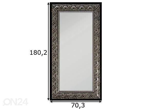 Peili 70,3x180,2 mitat