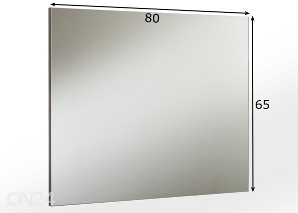 Peili Aladyn 80x65 mitat