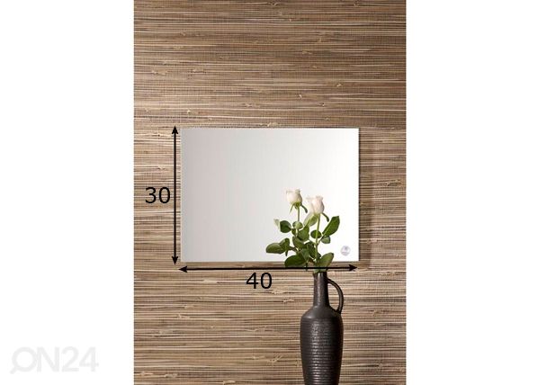 Peili Alpha 2 40x30 cm mitat