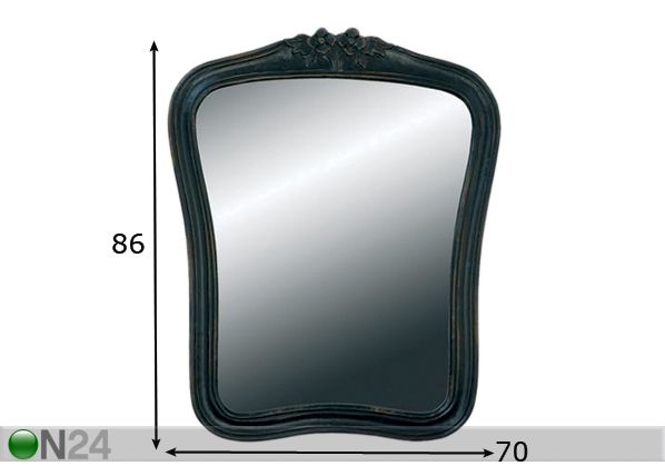 Peili ATHENA-17 mitat