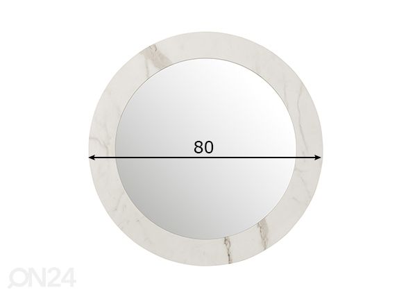 Peili Donatella Ø 80 cm mitat