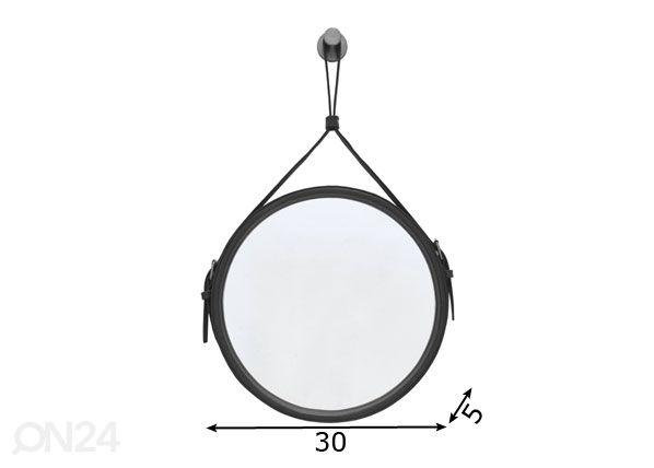 Peili Elvis Ø 30 cm mitat