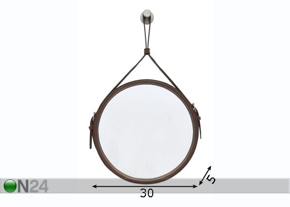 Peili Elvis Ø 30 cm mitat