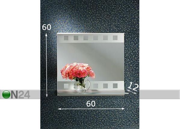 Peili FILM-1 mitat