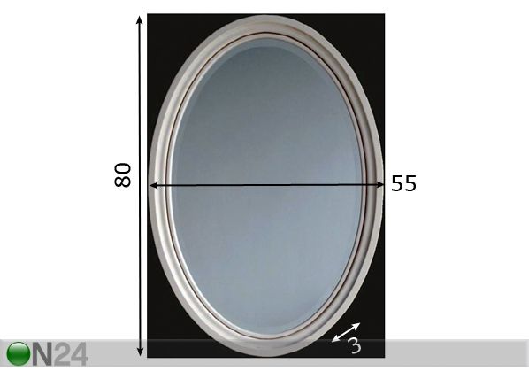 Peili NIZZA -74 mitat