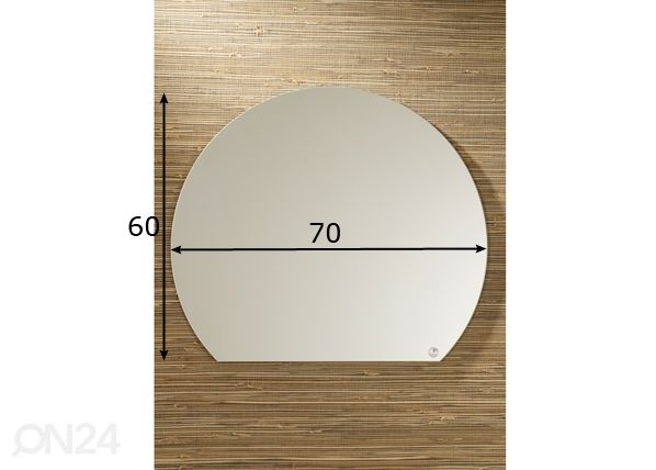 Peili Othello 1 70x60 cm mitat