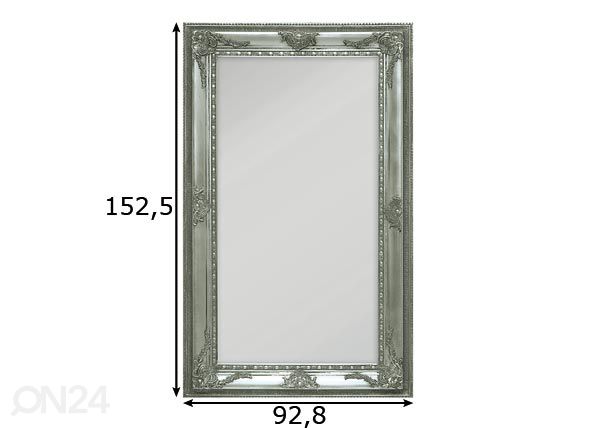 Peili SILVER 92,8x152,5 cm mitat
