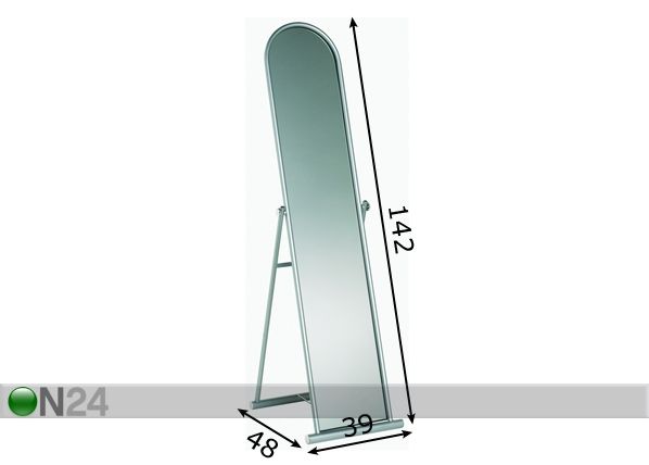 Peili SPECTRA mitat