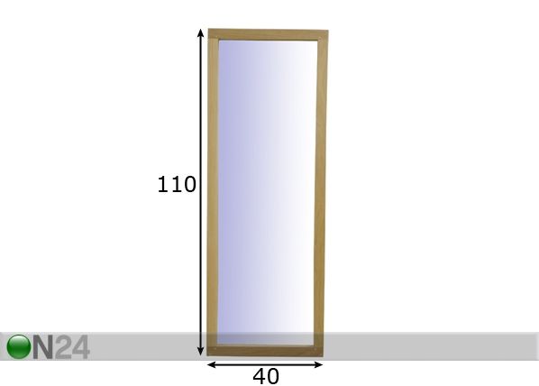 Peili STARLIGHT 40x110 cm mitat