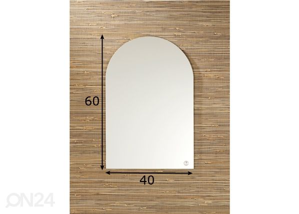 Peili Taavi 60x40 cm mitat