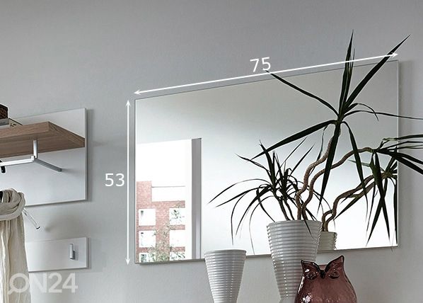 Peili Top 75x53 cm mitat