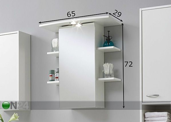 Peilikaappi MADRID 8 mitat