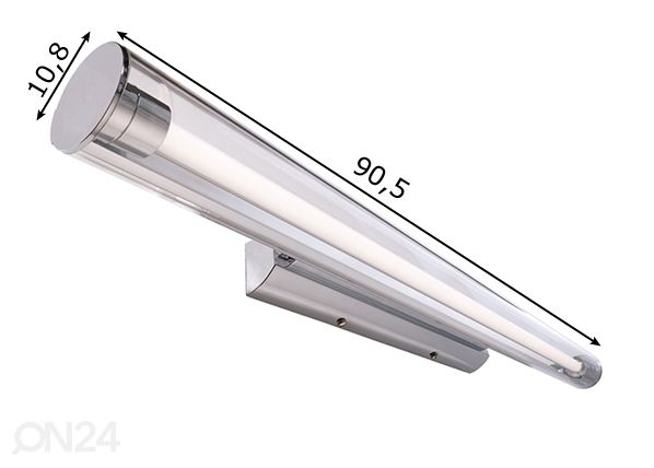 Peilivalaisin AURORA II LED mitat