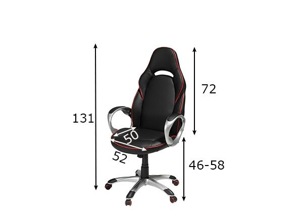 Pelituoli Speedy 1 mitat
