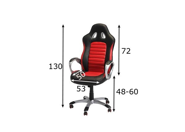 Pelituoli Speedy 2 mitat