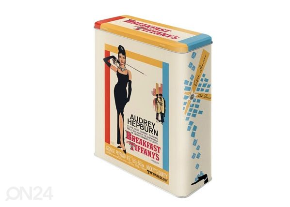 Peltipurkki BREAKFEST AT TIFFANY'S AUDREY HEPBURN 4 L