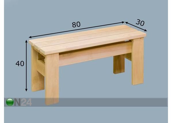 Penkki 80 cm mitat