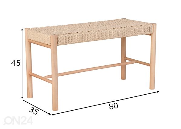 Penkki Cattolica 80 cm mitat