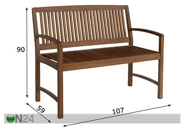 Penkki DUO mitat