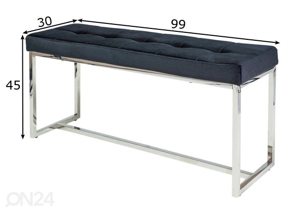 Penkki / rahi mitat