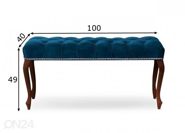Penkki / rahi Ingrid 100 cm mitat