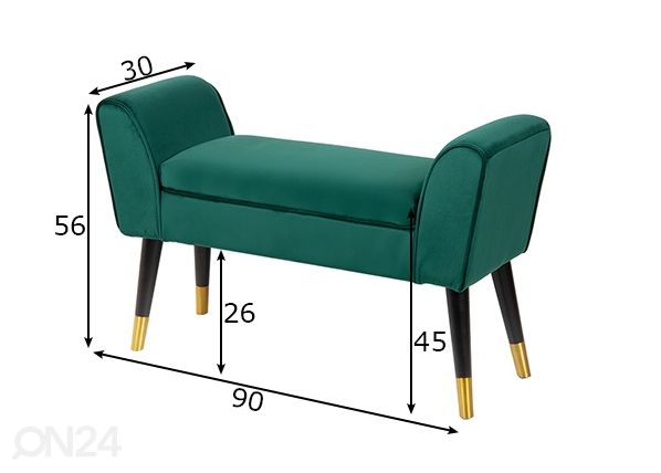 Penkki Scarlett mitat