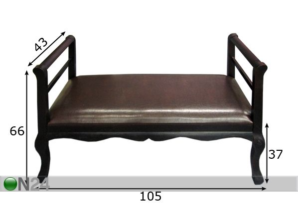 Penkki TOSCANA mitat