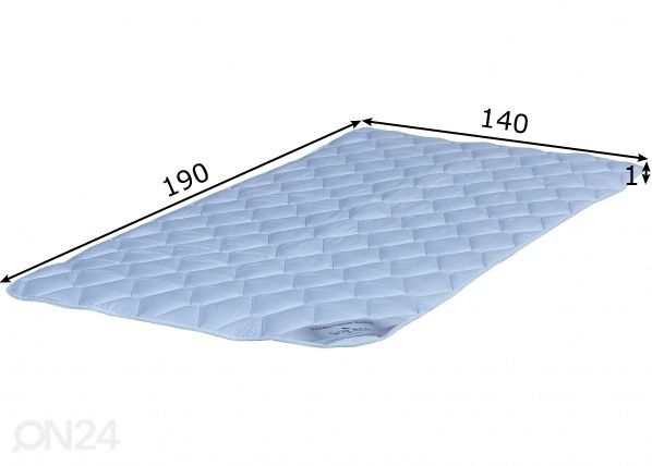 Petauspatja RestLine Basic 140x190 cm mitat