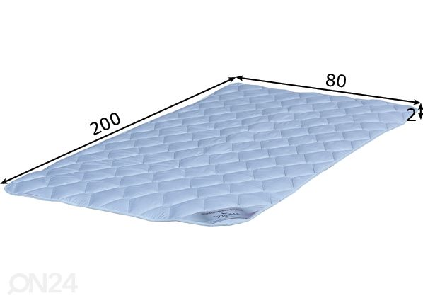Petauspatja RestLine Basic 80x200 cm mitat