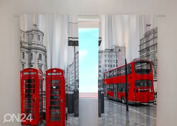 Pimennysverhot London bus 240x220 cm
