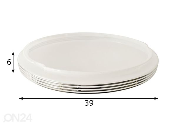 Plafondi 20 W LED mitat
