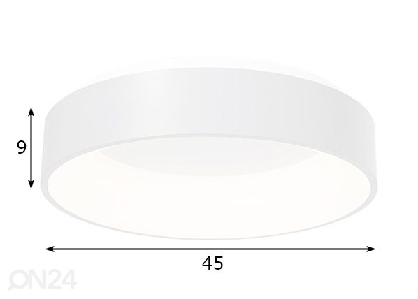 Plafondi 24 W LED mitat