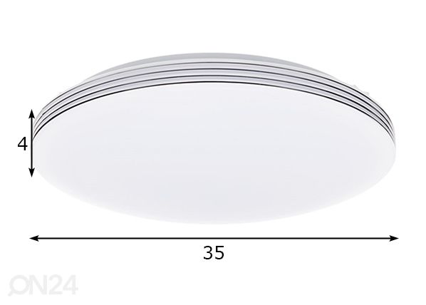 Plafondi 30 W LED mitat
