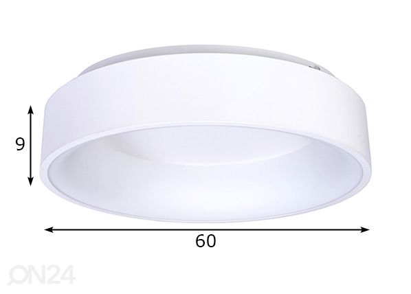 Plafondi 32 W LED mitat