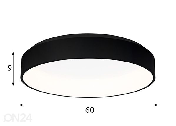 Plafondi 32 W LED mitat