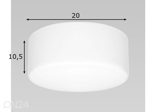Plafondi Blank mitat