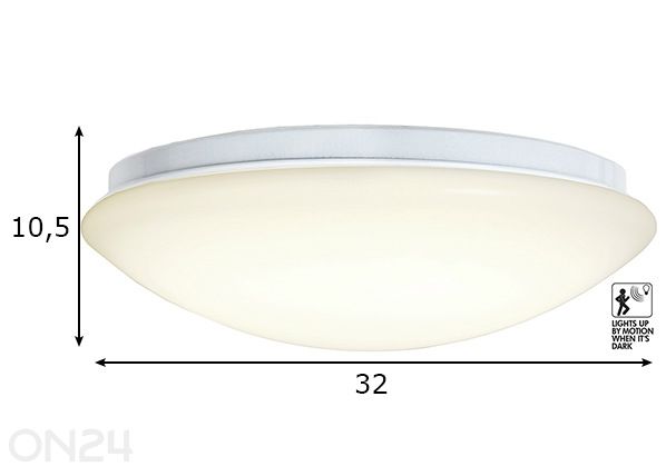 Plafondi Integra Ø 32 mitat