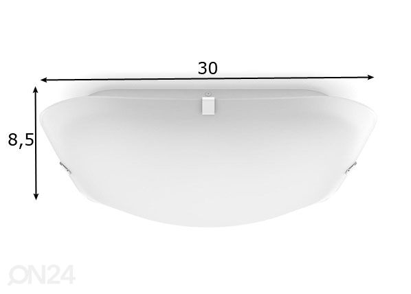 Plafondivalaisin Mezen LED mitat