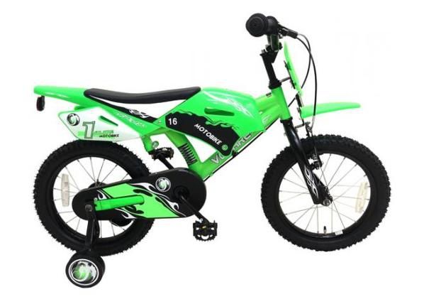 Poikien polkupöyrä 16 tuumaa Motobike 16 Volare