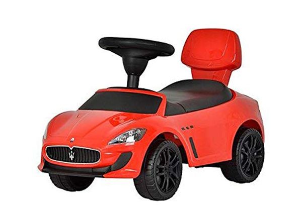 Potkuauto Maserati punainen