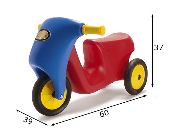 Potkupyörä MOTO mitat