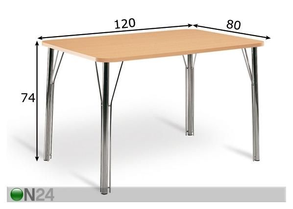 Pöytä mitat