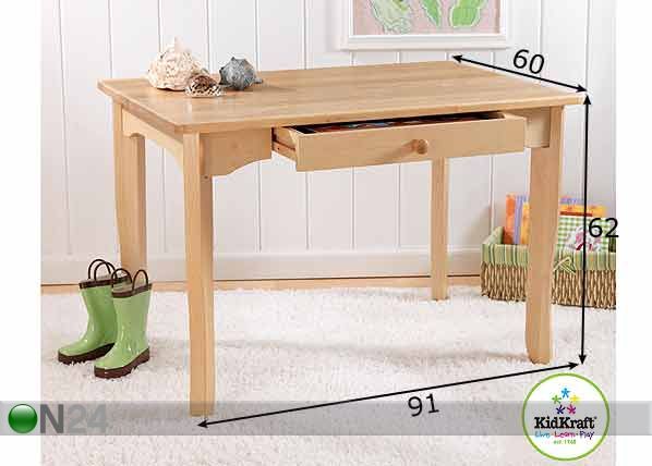 Pöytä AVALON KidKraft mitat