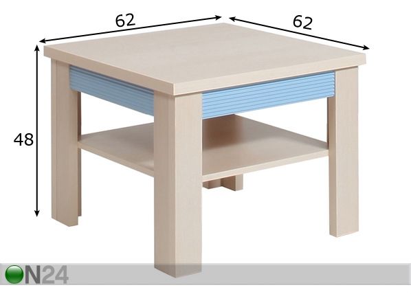 Pöytä FAN FARO mitat