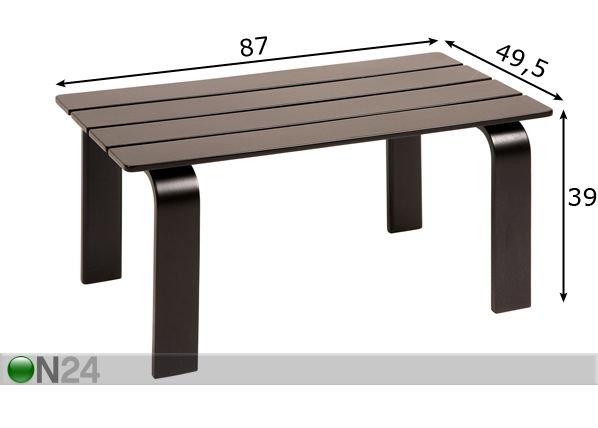 Pöytä LINK mitat