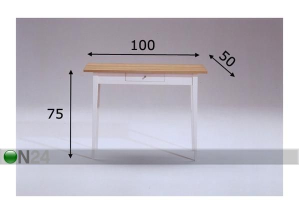Pöytä SCALA mitat