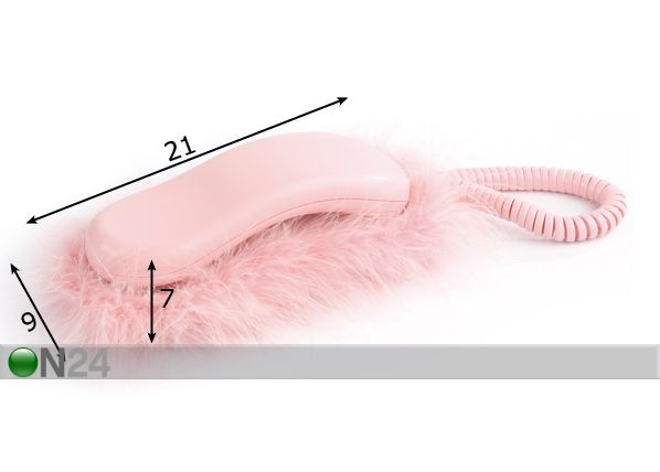 Pöytä-seinäpuhelin FEATHERS mitat