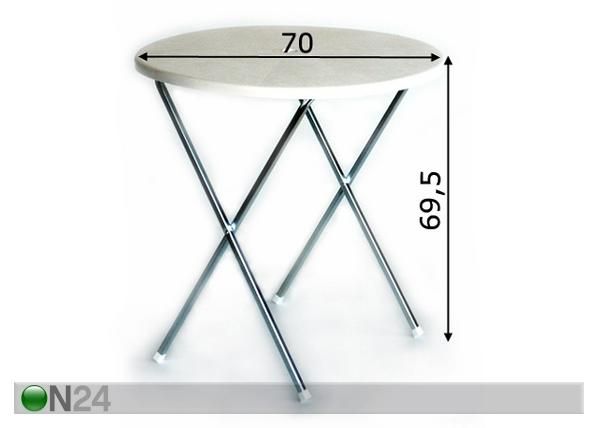 Pöytä TAVOLO mitat