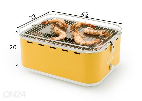 Pöytägrilli BARBECOOK CARLO mitat